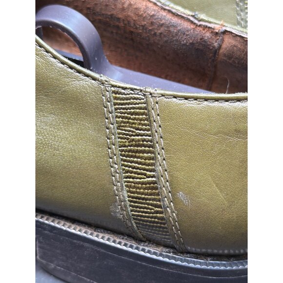 Giorgio Brutini Private Collection Leather Dress Shoes Olive Lizard Size 8.5 main image 4